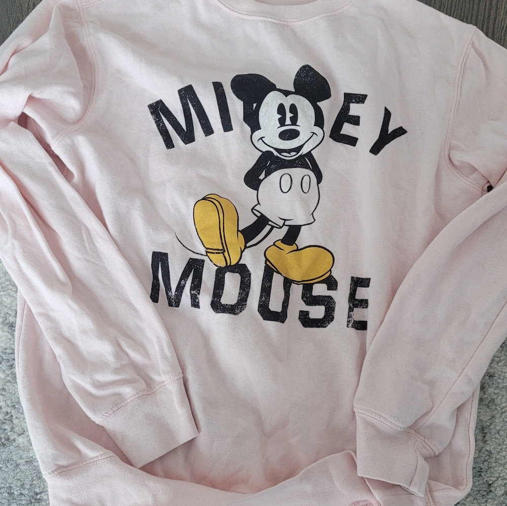 Mickey mouse sweatshirt pink S